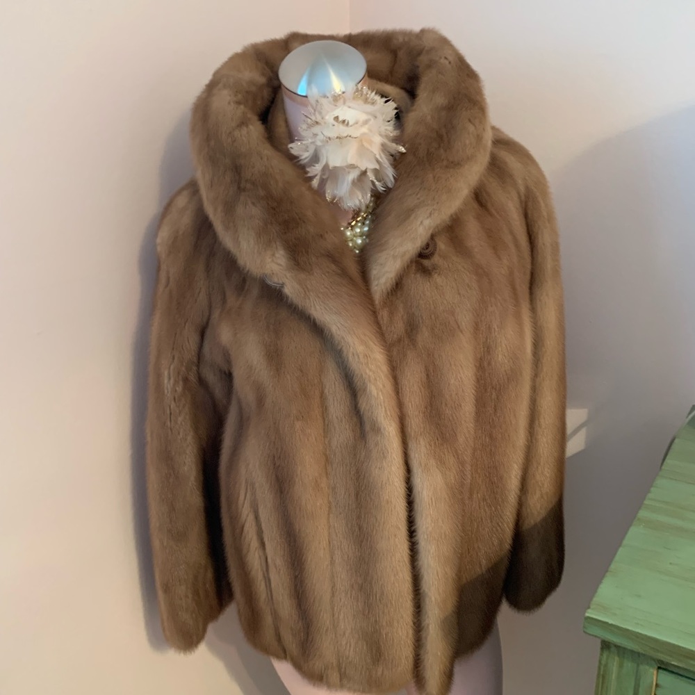 EUC Vintage Mink Jacket